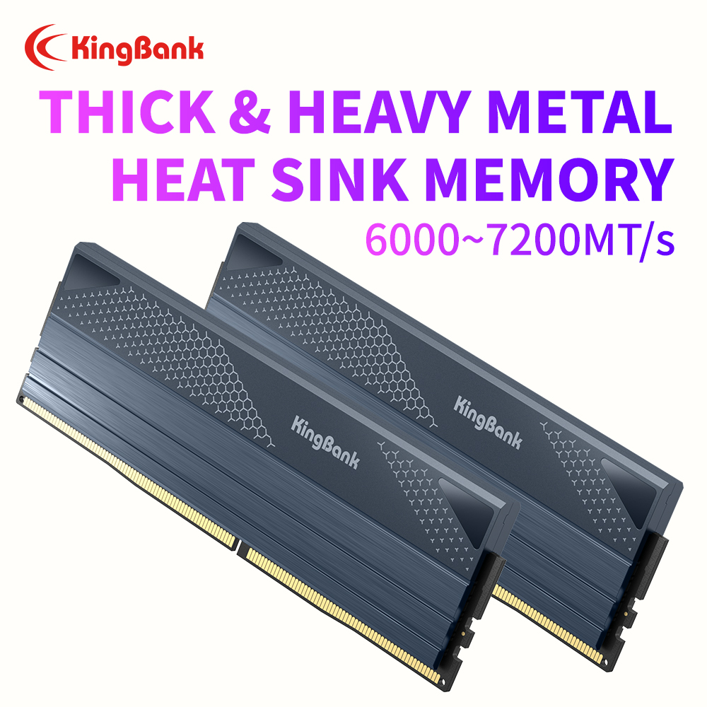 Ddr5 16Gb 6000Mhz - Memória RAM KingBank KFXB DDR5 16GBx2