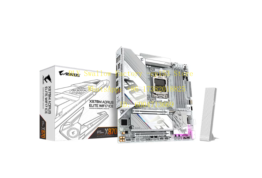 Ddr5 64Gb - Placa-Mãe AM5 ATX Escultura de Gelo