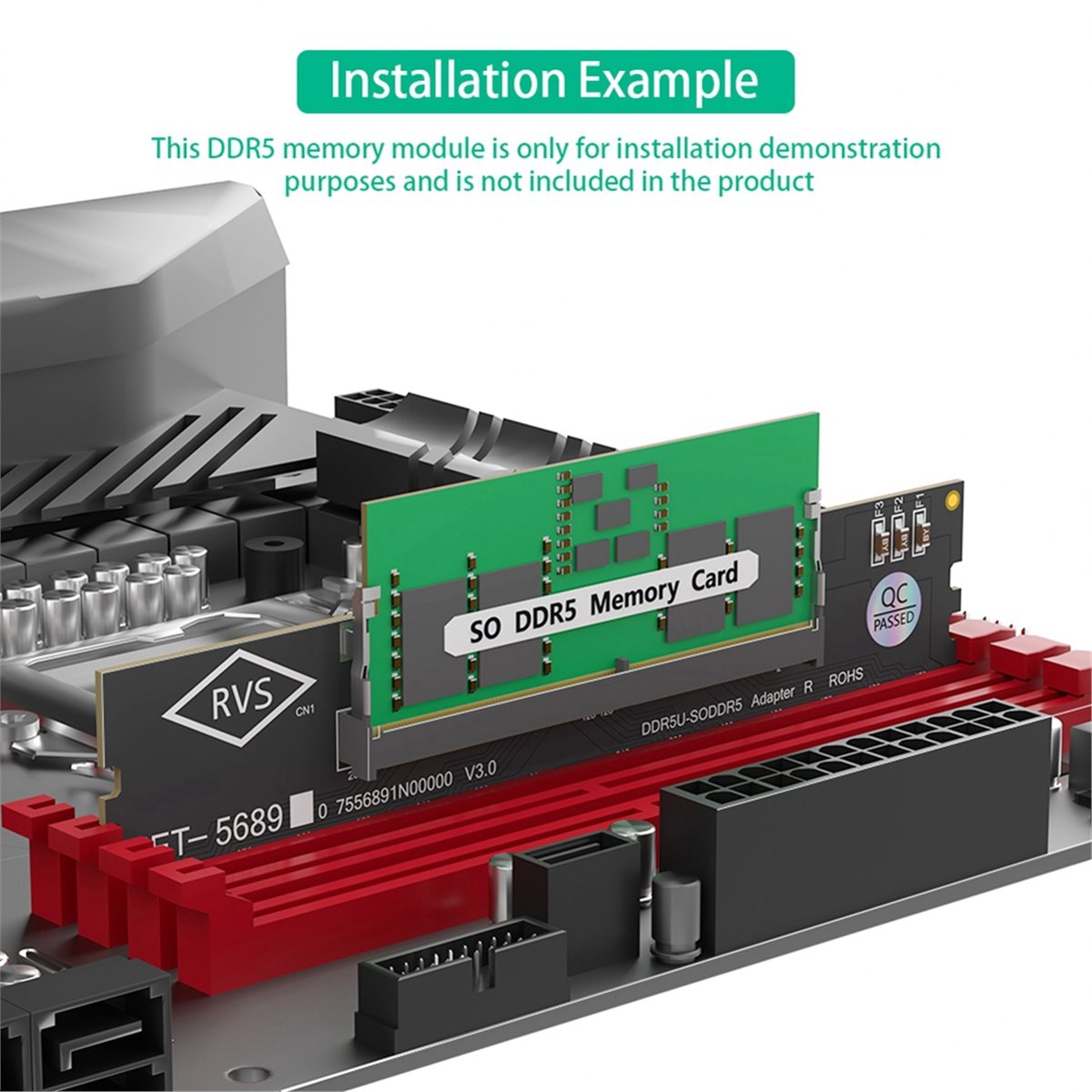 Ddr5 Ram - DT1461~Adaptador de Memória para Laptop DDR5