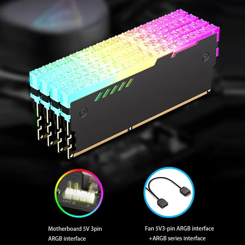 Memória pc dissipador de calor - Ddr5 Rgb Ram avaliação e preço