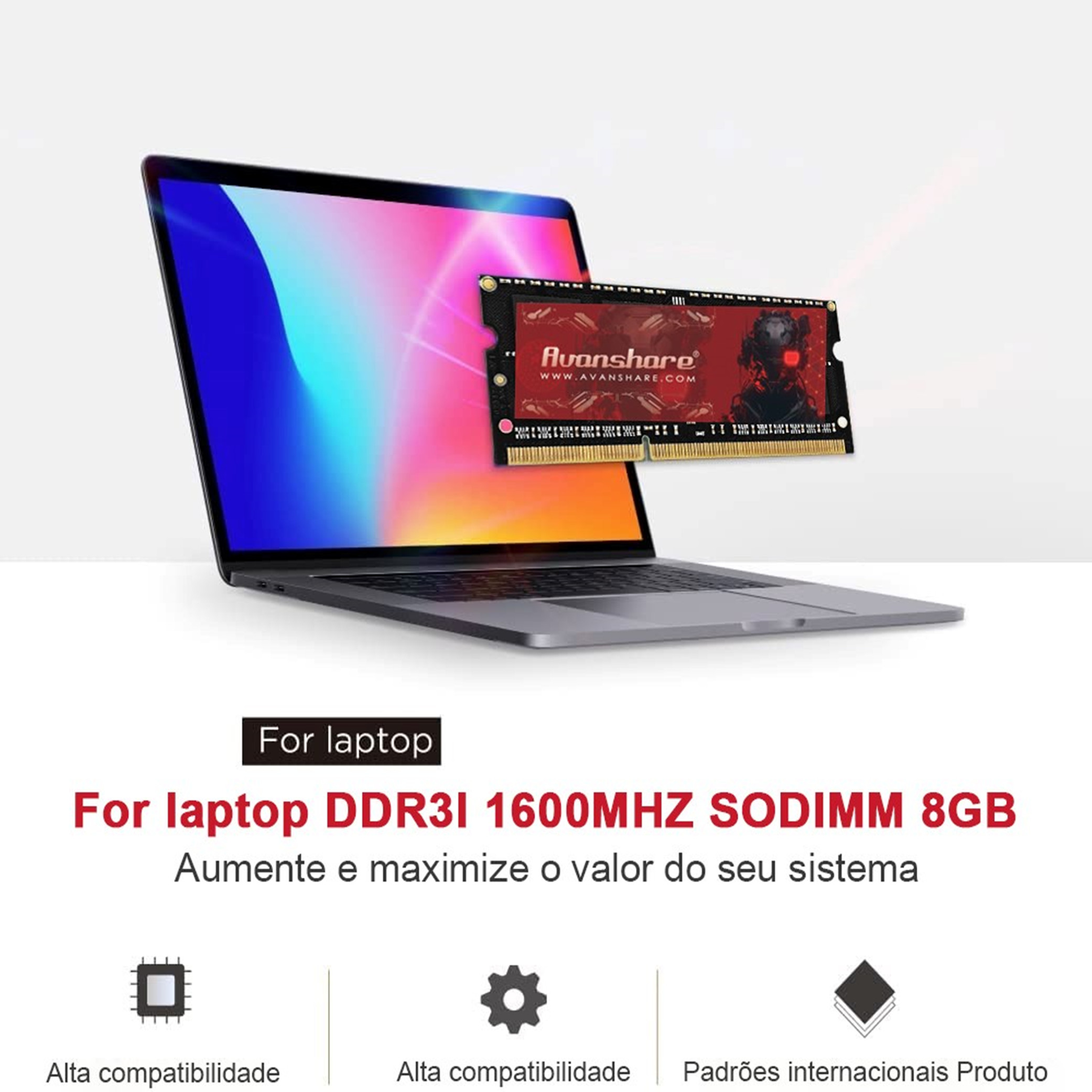 Memória RAM Avanshare DDR5 DDR - Ddr5 4800Mhz avaliação e preço