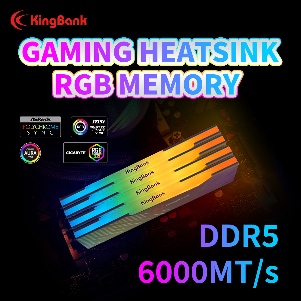 Memória RAM KingBank KRRB DDR5 - Ddr5 16Gb 6000Mhz avaliação e preço