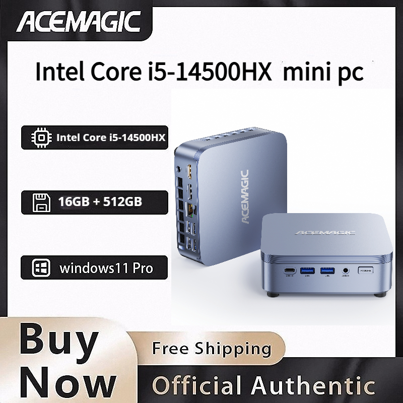 Mini PC ACEMAGIC Intel Core I5 - Ddr5 32Gb avaliação e preço