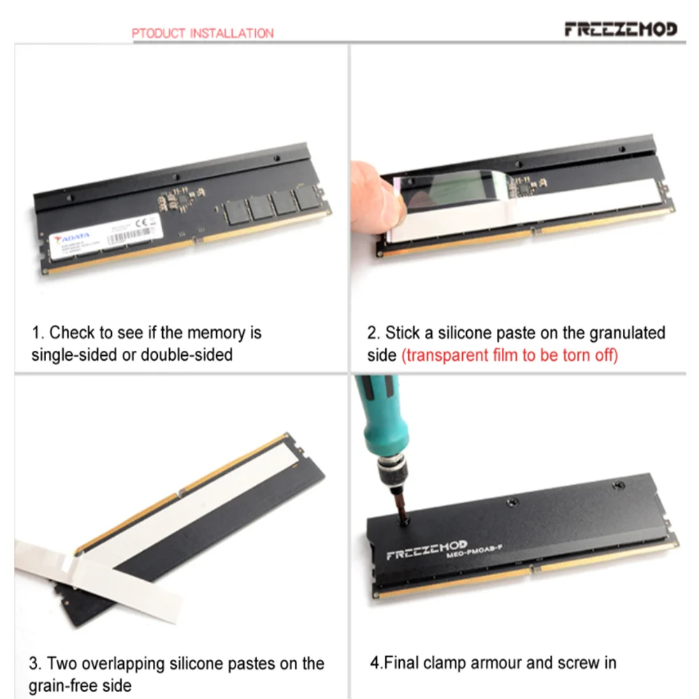 2 pçs freezemod memória ram ar - Ddr5 Rgb Ram avaliação e preço