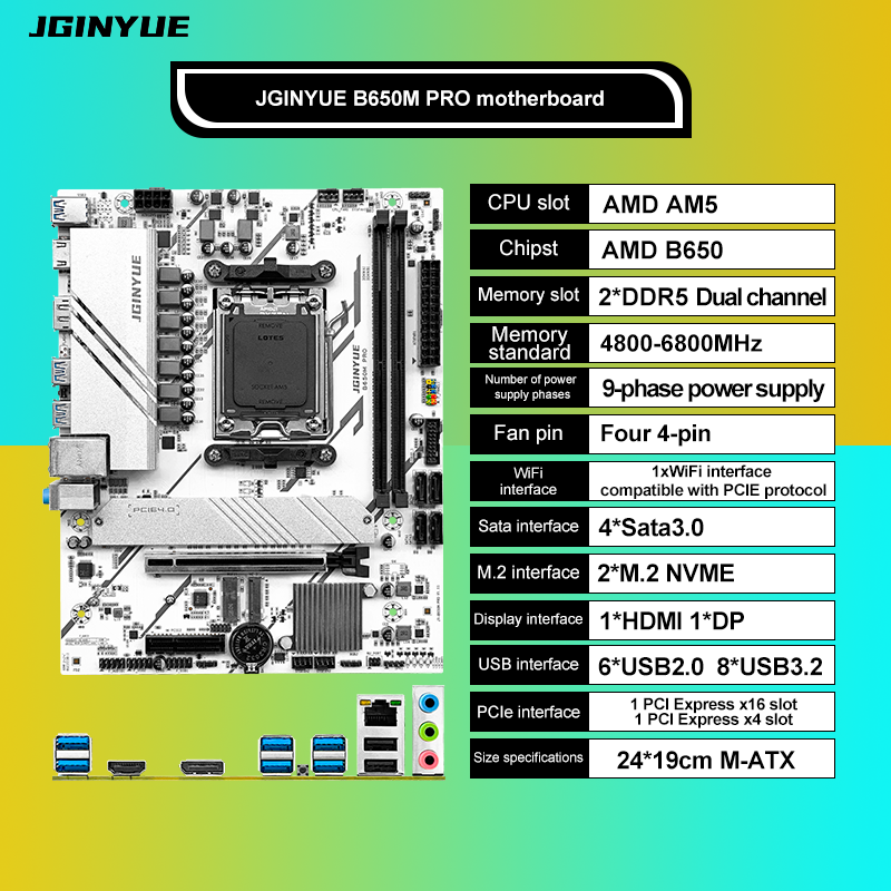 PRO B650M MATX AMD B650 DDR5 6 - Ddr5 6000Mhz avaliação e preço